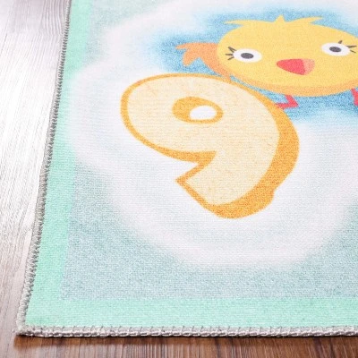 Playtime Numbers Vibrant Kids Indoor Area Rug By Blue Nile Mills 4 Playtime Numbers Vibrant Kids Indoor Area Rug By Blue Nile Mills - Image 2