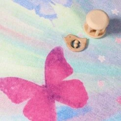 Butterfly Colorful Kids Playroom Nursery Washable Indoor Area Rug By Blue Nile Mills -Roommates Store GUEST 38463b7e fa8b 4e66 82f9 15f083301851