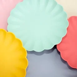 Meri-Meri Meri Meri Small Multicolor Reusable Bamboo Plates (Pack Of 6) 10 Meri-Meri Meri Meri Small Multicolor Reusable Bamboo Plates (Pack Of 6) -Roommates Store GUEST 3992fcae c158 41cd 98aa a60c1e57242c