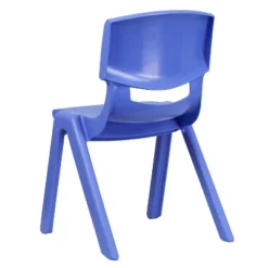 Emma And Oliver 4 Pack Blue Plastic Stack School Chair With 15.5"H Seat, 3rd-7th School Chair 16 Emma And Oliver 4 Pack Blue Plastic Stack School Chair With 15.5"H Seat, 3rd-7th School Chair -Roommates Store GUEST 39c56bd6 b60e 448f b48a 72828cf84aa2