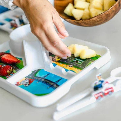 PAW Patrol 3pc Plastic Dinnerware Set - Dinneractive 5 PAW Patrol 3pc Plastic Dinnerware Set - Dinneractive - Image 3