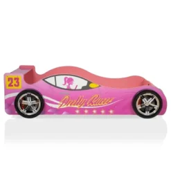 Twin Naglin Racing Car Bed With Led Headlight Pink - HOMES: Inside + Out 23 Twin Naglin Racing Car Bed With Led Headlight Pink - HOMES: Inside + Out -Roommates Store GUEST 3cf10e4f b355 43f0 87c1 cad38928bbb4