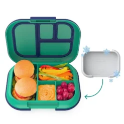 Bentgo Kids' Chill Lunch Box, Bento-Style Solution, 4 Compartments & Removable Ice Pack 25 Bentgo Kids' Chill Lunch Box, Bento-Style Solution, 4 Compartments & Removable Ice Pack -Roommates Store GUEST 3cf43aac e1e6 4fdc 8ce1 25ea53599ab4