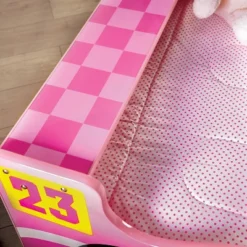 Twin Naglin Racing Car Bed With Led Headlight Pink - HOMES: Inside + Out 21 Twin Naglin Racing Car Bed With Led Headlight Pink - HOMES: Inside + Out -Roommates Store GUEST 3d13ac74 329d 479a 817d be6ce7a2970f