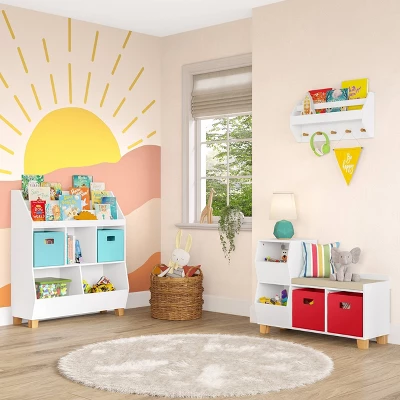 Kids' Catch-All Storage Bench White - RiverRidge Home 10 Kids' Catch-All Storage Bench White - RiverRidge Home - Image 8