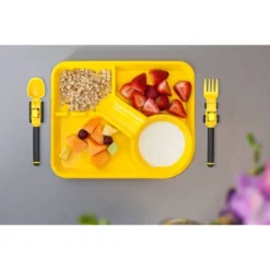 3pc Plastic Dinnerware Set - Dinneractive -Roommates Store GUEST 3ee295fe b65d 43d7 94bd c8f423aa98ac