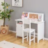Costway Kids Desk And Chair Set Study Writing Workstation With Bookshelf & Bulletin Board -Roommates Store GUEST 3f883824 6797 4f86 8a48 5350dbb80d8b