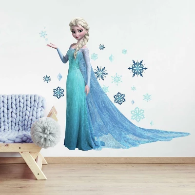 Roommates Frozen Elsa Peel And Stick Giant Wall Decal 4 Roommates Frozen Elsa Peel And Stick Giant Wall Decal - Image 2