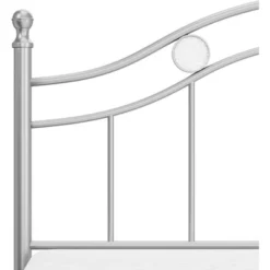 Full Vivian Metal Platform Bed Silver - Hillsdale Furniture -Roommates Store GUEST 4063a8dc d0bd 488a bab0 34a3128d5e0b