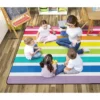 Flagship Carpets Hello Sunshine Striped Area Rug 1 Flagship Carpets Hello Sunshine Striped Area Rug -Roommates Store GUEST 4245fb3a 187c 4f8e 89bd 11704cc78ca0