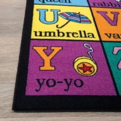 World Rug Gallery Kids Educational Learning Alphabet Non Slip Area Rug 15 World Rug Gallery Kids Educational Learning Alphabet Non Slip Area Rug -Roommates Store GUEST 44788595 4c36 4a36 81c4 06e7bb3d1b9e