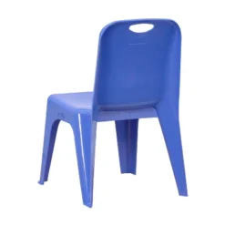 Flash Furniture 2 Pack Blue Plastic Stackable School Chair With Carrying Handle And 11" Seat Height -Roommates Store GUEST 46b5689c 0f05 4408 b065 8784272b782d