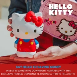 Silver Buffalo Sanrio Hello Kitty 6-Inch Ceramic Figural Coin Bank Storage 9 Silver Buffalo Sanrio Hello Kitty 6-Inch Ceramic Figural Coin Bank Storage -Roommates Store GUEST 478d54a2 95a2 4ce8 ac19 2c10b4c104d7