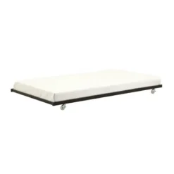 Gavin Universal Metal Trundle For Daybeds Black - Room & Joy