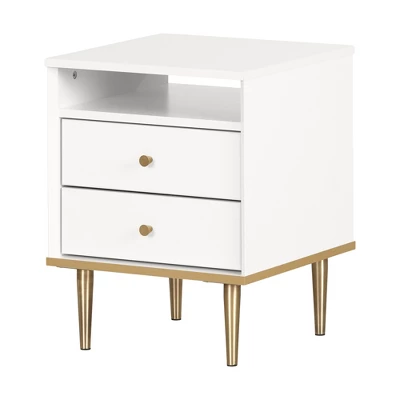 Dylane 2-Drawer Nightstand Navy - South Shore 12 Dylane 2-Drawer Nightstand Navy - South Shore - Image 10