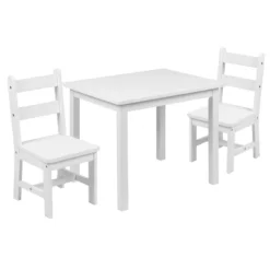 Emma And Oliver Kids 3 Piece Solid Hardwood Table And Chair Set For Playroom, Kitchen 32 Emma And Oliver Kids 3 Piece Solid Hardwood Table And Chair Set For Playroom, Kitchen -Roommates Store GUEST 4bb45d0b 3dc3 4ab8 ab71 9f70a7da9717