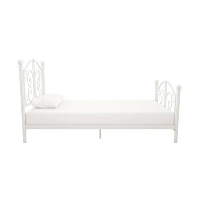 Twin Kids' Bombay Metal Bed White - Room & Joy 11 Twin Kids' Bombay Metal Bed White - Room & Joy - Image 9