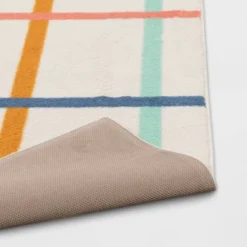 5'x7' Area Kids' Rug Window Pane Low Pile Plush - Pillowfort™ 7 5'x7' Area Kids' Rug Window Pane Low Pile Plush - Pillowfort™ -Roommates Store GUEST 5031af7e 28df 43b5 a3e7 0a4469223be8 1