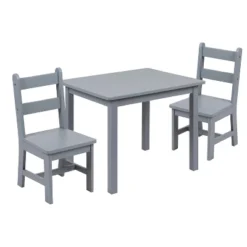 Emma And Oliver Kids 3 Piece Solid Hardwood Table And Chair Set For Playroom, Kitchen 33 Emma And Oliver Kids 3 Piece Solid Hardwood Table And Chair Set For Playroom, Kitchen -Roommates Store GUEST 51dfc7ff 3df2 497d 8e2d a63433ea6149