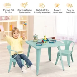 Costway Kids Steel 27'' Square Table Children Play Learn Activity Table Indoor Outdoor 18 Costway Kids Steel 27'' Square Table Children Play Learn Activity Table Indoor Outdoor -Roommates Store GUEST 53ae5c3b f841 44aa 97b1 d1975870e688