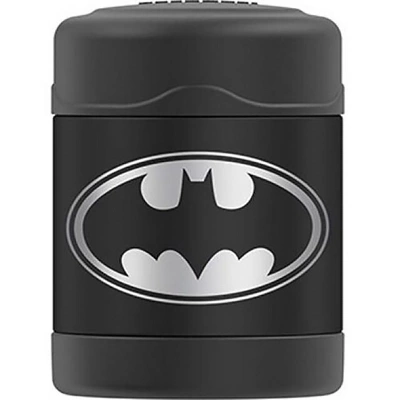 Thermos 10 Oz. Kid's Funtainer Batman Stainless Steel Food Jar - Gray/Black 3 Thermos 10 Oz. Kid's Funtainer Batman Stainless Steel Food Jar - Gray/Black