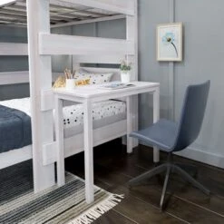 Max & Lily Farmhouse Twin Over Twin L-Shaped Bunk Bed With Desk 8 Max & Lily Farmhouse Twin Over Twin L-Shaped Bunk Bed With Desk -Roommates Store GUEST 5621416e 645d 4a55 898b 106876ef66a7