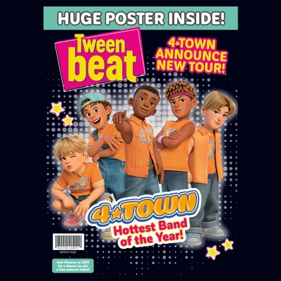 Women's Turning Red 4*Town Magazine Cover T-Shirt 3 Women's Turning Red 4*Town Magazine Cover T-Shirt