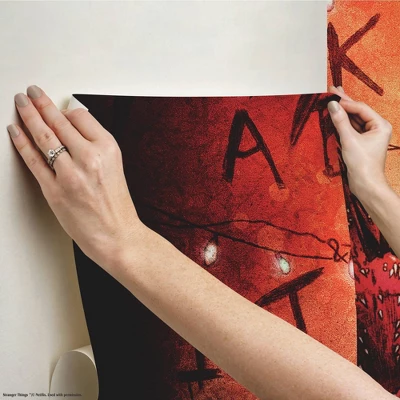 Netflix Stranger Things Mural - RoomMates 3 Netflix Stranger Things Mural - RoomMates