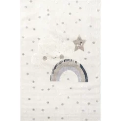 Catlin Sweet Dreams High/Low Kids Area Rug -Roommates Store GUEST 5be8d0e2 9a73 4121 aa3c f523684dc4de