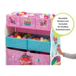 Disney Trolls World Tour Design And Store 6 Bin Toy Organizer - Delta Children 11 Disney Trolls World Tour Design And Store 6 Bin Toy Organizer - Delta Children -Roommates Store GUEST 5c548d55 e7de 4cb1 805d a82db633bd04