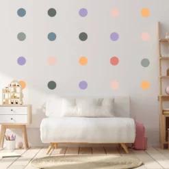 Polka Dots Wall Decor Neutral - Decalcomania -Roommates Store GUEST 5d4c104b d9b0 472b 907e 8f172612132d