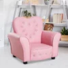 Qaba Kids Sofa Toddler Tufted Upholstered Sofa Chair Princess Couch Furniture With Diamond Decoration For Preschool Child, Pink -Roommates Store GUEST 5d5f8846 8c69 47ca 982b d880348027a7