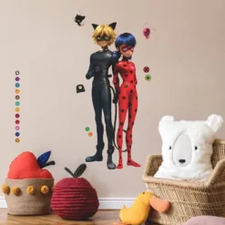 Miraculous Tales Of Ladybug And Cat Noir Giant Peel And Stick Wall Decals - RoomMates -Roommates Store GUEST 5db126f3 d35f 4b5c 8d52 c9cc7a32fee5