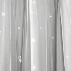 Star Sheer Insulated Grommet Blackout Window Curtain Panel Set - Lush Décor -Roommates Store GUEST 5e6294ba 5e6c 4fd9 a91b 4ebeacb27bdc