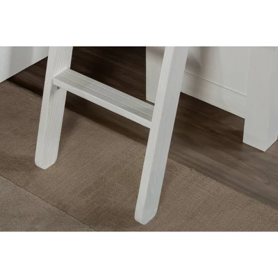 Full Highlands Loft Bed White - Hillsdale Furniture 5 Full Highlands Loft Bed White - Hillsdale Furniture - Image 3