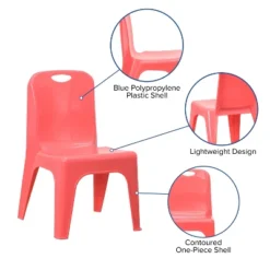 Flash Furniture 4 Pack Plastic Stackable School Chair With Carrying Handle And 11'' Seat Height 15 Flash Furniture 4 Pack Plastic Stackable School Chair With Carrying Handle And 11'' Seat Height -Roommates Store GUEST 5eec8601 e5ac 4b89 8fcf e6c06c41aba8
