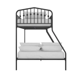 Twin/Full Kids' Bushwick Metal Bunk Bed - Novogratz -Roommates Store GUEST 5fa644b4 8416 4ab7 a508 342024f99d3e