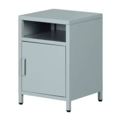 Sweedi Metal 1-Door Nightstand - South Shor -Roommates Store GUEST 60975de6 9cd1 486d b734 42d041679557