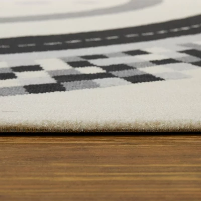 Race Car Track Kids' Rug - Balta Rugs 4 Race Car Track Kids' Rug - Balta Rugs - Image 2