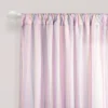 Kids' Rainbow Sheer Rod Pocket With Lining Single Window Curtain Panel Rainbow/White - Lush Décor -Roommates Store GUEST 61873d30 8fd2 4504 842b d303d602eed0