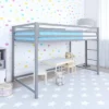 Max Metal Junior Loft Bed Silver - Room & Joy -Roommates Store GUEST 61977377 c697 496e b27d f133c9233dfd