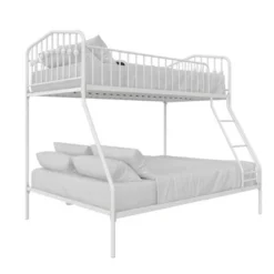 Twin/Full Kids' Bushwick Metal Bunk Bed - Novogratz -Roommates Store GUEST 6271d0a0 bf86 40be 93f7 6952f69e1e91