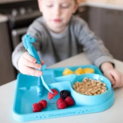 3pc Plastic Unicorns Dinnerware Set - Dinneractive -Roommates Store GUEST 63a883d1 98ea 410e b398 2e1b218c796e