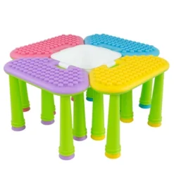 UNiPLAY Indoor/Outdoor Toddler Activity Table Set With 25 Piece Building Blocks 15 UNiPLAY Indoor/Outdoor Toddler Activity Table Set With 25 Piece Building Blocks -Roommates Store GUEST 6720ea7d 2dc1 4c76 9bbc 3e1249a7d70b