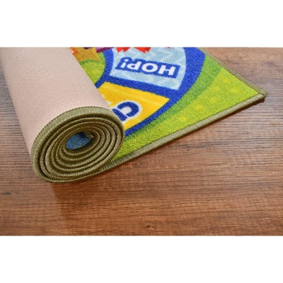 KC CUBS | DC Super Hero Girls Kids Hopscotch Number Counting Educational Learning & Game Play Nursery Bedroom Classroom Rug Carpet, 2' 7" X 6' 0" 11 KC CUBS | DC Super Hero Girls Kids Hopscotch Number Counting Educational Learning & Game Play Nursery Bedroom Classroom Rug Carpet, 2' 7" X 6' 0" - Image 9