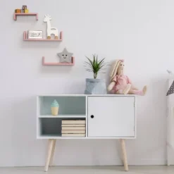 Set Of 3 Picture Ledge Shelf For Kids' Room Pink - InPlace 14 Set Of 3 Picture Ledge Shelf For Kids' Room Pink - InPlace -Roommates Store GUEST 6b8252ad 537c 4381 9c77 0ee731966d50