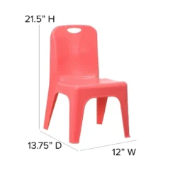 Flash Furniture 4 Pack Plastic Stackable School Chair With Carrying Handle And 11'' Seat Height 16 Flash Furniture 4 Pack Plastic Stackable School Chair With Carrying Handle And 11'' Seat Height -Roommates Store GUEST 6c210769 0196 4442 a56e a583bb03f676