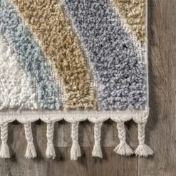 Theodora Colorful Swirl Kids Tassel Area Rug -Roommates Store GUEST 6d62a680 1bd6 4eed b5ae 64a2ff4251ff