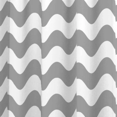 Wavy Chevron Room Darkening Curtain Panel - Eclipse My Scene 4 Wavy Chevron Room Darkening Curtain Panel - Eclipse My Scene - Image 2