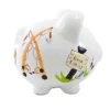 Bank Gone Fishing Pig Bank - One Bank 7.75 Inches - Net Rod Reel Save - 36870 - Ceramic - Multicolored -Roommates Store GUEST 6e578c69 b623 4c74 ba5f ffa4db92fad0
